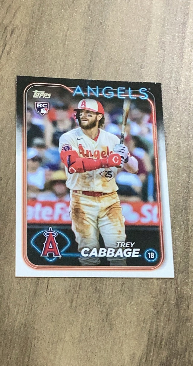 Trey Cabbage 2024 Topps 321 rookie card image front