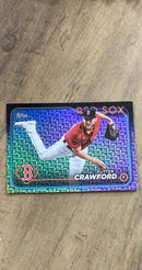 Kutter Crawford 2024 Topps Holiday 316 parallel image front