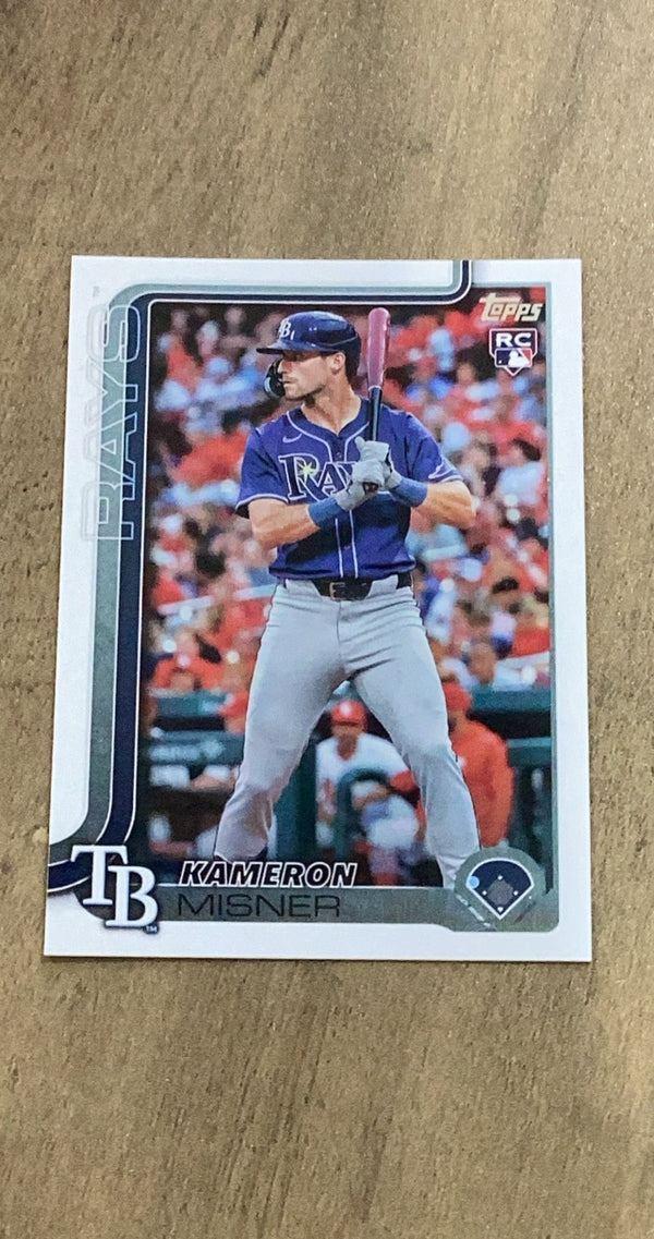 Kameron Misner 2025 Topps 84 rookie card image front
