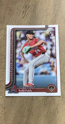 Cristian Mena 2025 Topps 120 rookie card image front