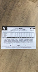 Drew Thorpe 2025 Topps 320 rookie card image rear