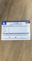 River Ryan 2025 Topps 273 rookie card image rear