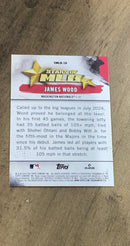 James Wood 2025 Topps SMLB-18 Trading Card image rear