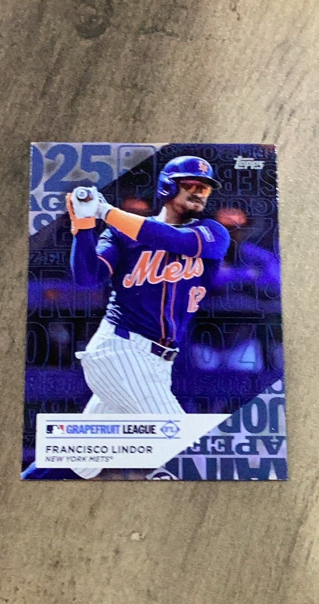 Francisco Lindor 2025 Topps TG-11 Trading Card image front