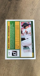 Nick Yorke 2025 Donruss 37 Trading Card image rear