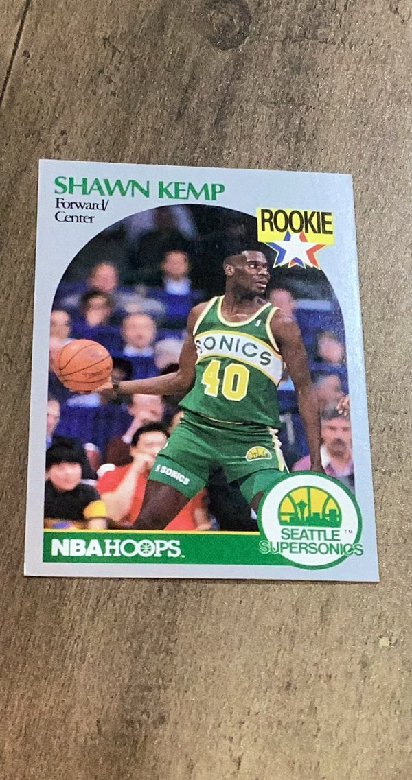 Shawn Kemp 1990-91 Hoops 279 front