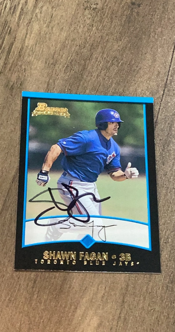 Shawn Fagan 2001 Bowman 172 front