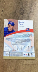 Shawn Fagan 2001 Topps Fusion 179 back