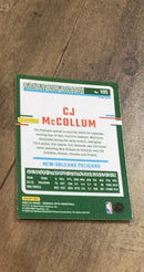 CJ McCollum 2023-24 Donruss Optic Holo 105 back