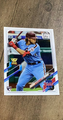 Alec Bohm 2021 Topps 277a front