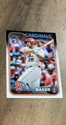 Luken Baker 2024 Topps 207 trading card image front