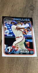 Johan Rojas 2024 Topps 209 trading card image front