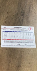Johan Rojas 2024 Topps 209 trading card image rear
