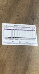 Hunter Goodman 2024 Topps 432 back
