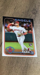 Kyren Paris 2024 Topps 549 front