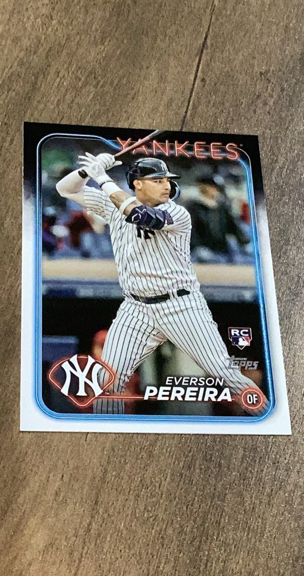 Everson Pereira 2024 Topps 461 front