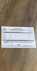 Victor Vodnik 2024 Topps 607 back