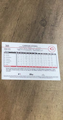 Carson Spiers 2024 Topps 365 back