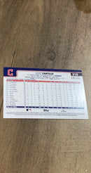 Joey Cantillo 2025 Topps 318 back