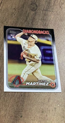 Justin Martinez 2024 Topps 325 front
