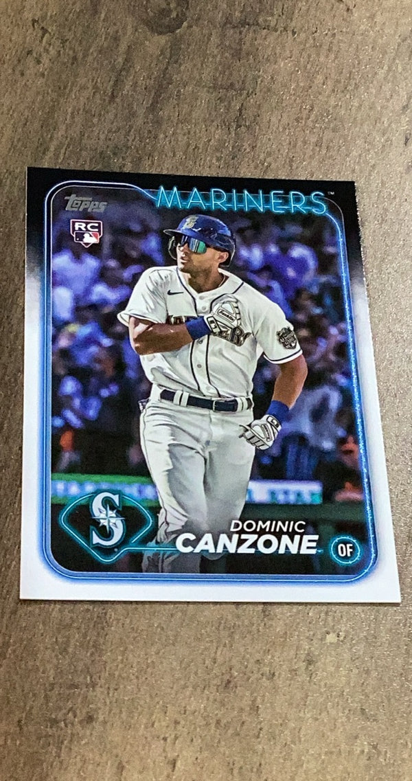 Dominic Canzone 2024 Topps 195 front
