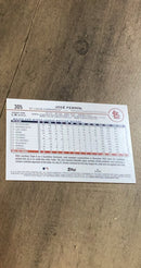 José Fermín 2024 Topps 305 back