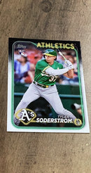 Tyler Soderstrom 2024 Topps 244 front