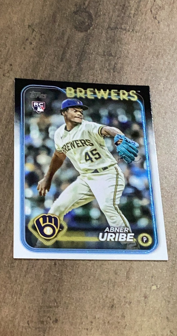 Abner Uribe 2024 Topps 310 front