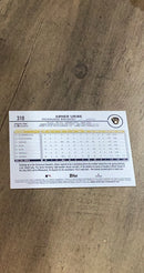 Abner Uribe 2024 Topps 310 back