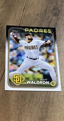 Matt Waldron 2024 Topps 162 front