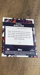 Vidal Brujan 2022 Topps Fire 161 back