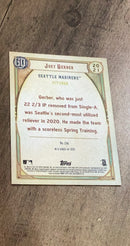 Joey Gerber 2021 Topps Gypsy Queen 236 trading card image rear