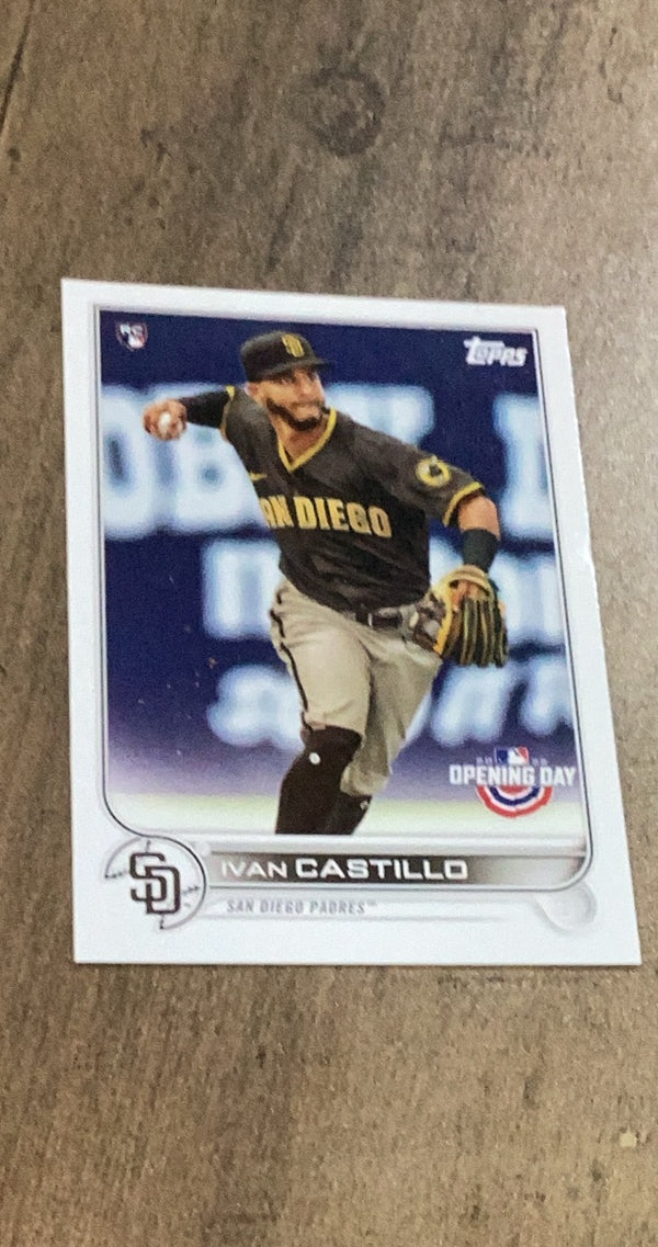 Ivan Castillo 2022 Topps Opening Day 165 trading card image front