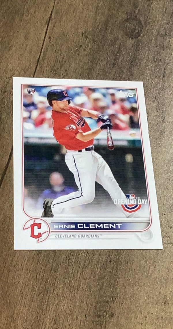 Ernie Clement 2022 Topps Opening Day 166 trading card image front