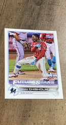 Jazz Chisholm Jr. 2022 Topps Opening Day 62 trading card image front
