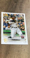 Rodolfo Castro 2022 Topps Opening Day 57 trading card image front