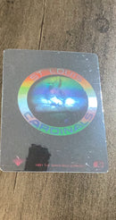 St. Louis Cardinals 1991 Upper Deck Team Logo Holograms trading card image front
