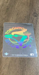 Toronto Blue Jays 1991 Upper Deck Team Logo Holograms trading card image front