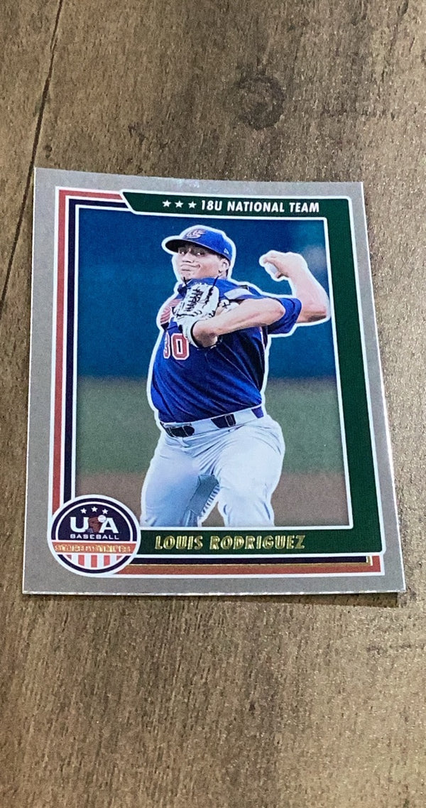 Louis Rodriguez 2022 Panini Stars & Stripes 65 trading card image front