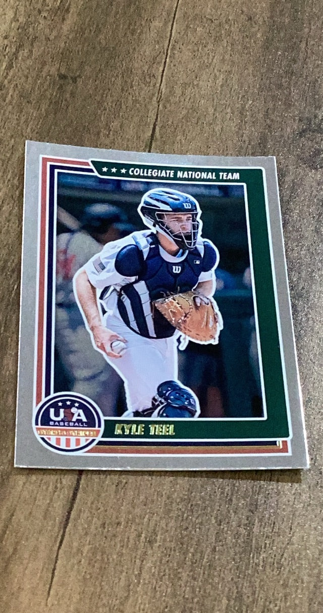 Kyle Teel 2022 Panini Stars & Stripes 34 trading card image front