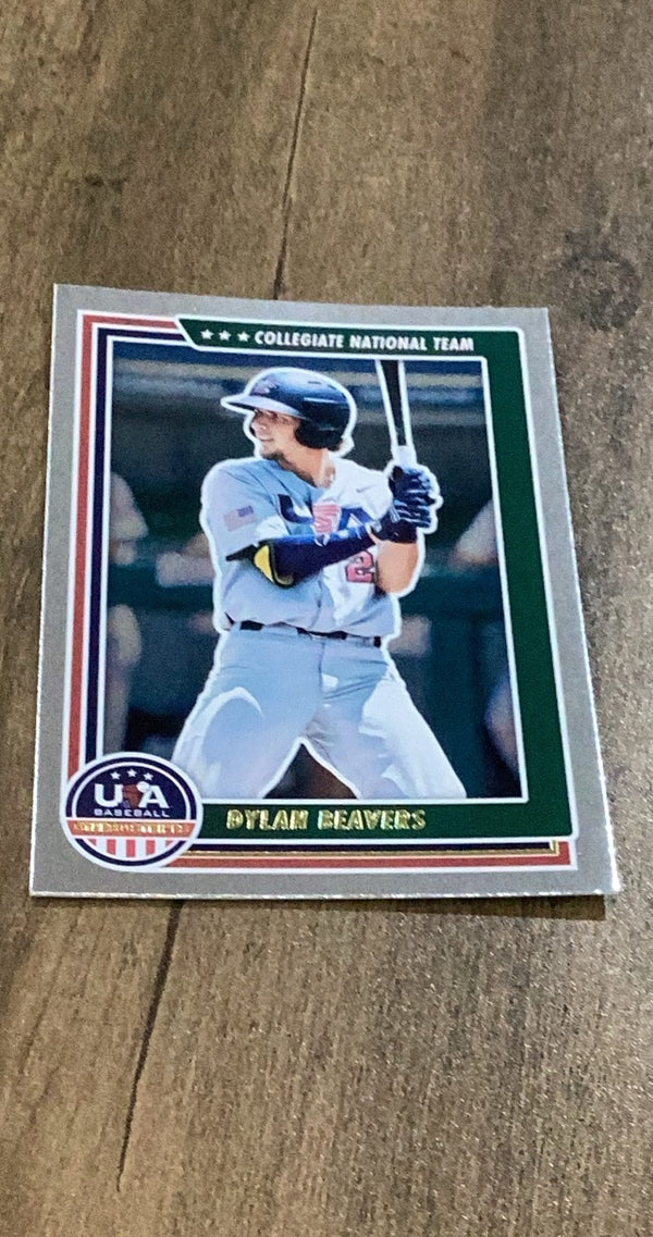 Dylan Beavers 2022 Panini Stars & Stripes 2 trading card image front