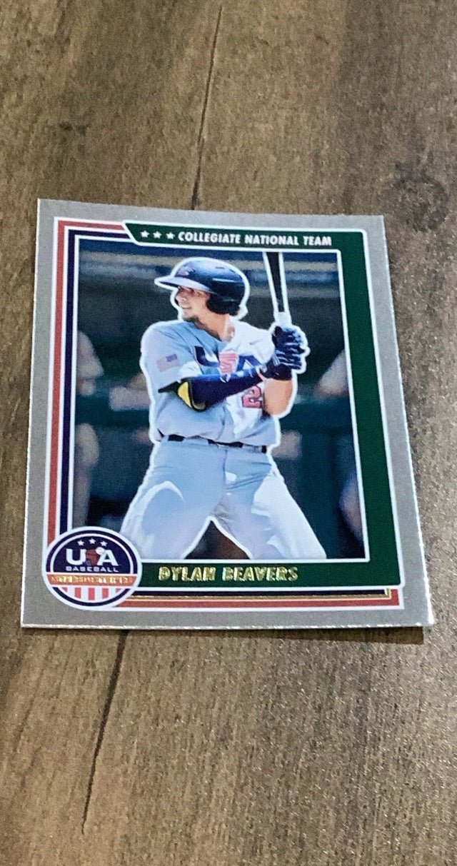Dylan Beavers 2022 Panini Stars & Stripes 2 trading card image front