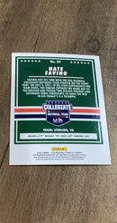 Nate Savino 2022 Panini Stars & Stripes 27 trading card image rear