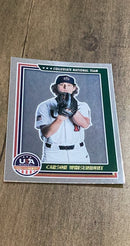 Carson Whisenhunt 2022 Panini Stars & Stripes 38 trading card image front