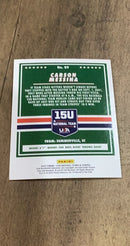 Carson Messina 2022 Panini Stars & Stripes Longevity 89 trading card image rear