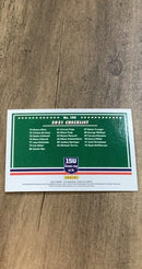 15U National Team Trials Checklist 2022 Panini Longevity 100 trading card image rear
