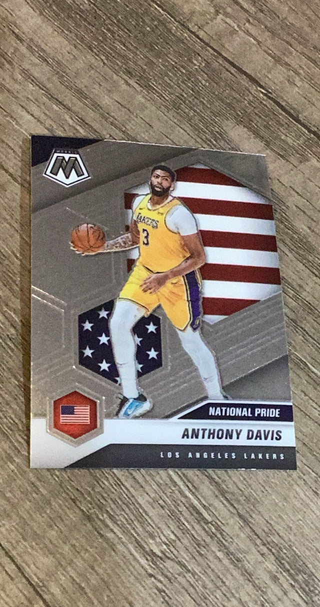 Anthony Davis 2020-21 Panini Mosaic 250 trading card image front
