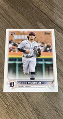 Jacob Robson 2022 Topps 623 trading card image front