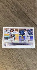 Angel De Jesus / Elvin Rodriguez 2022 Topps Update US162 trading card image front