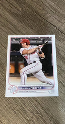 Jakson Reetz 2022 Topps 61 trading card image front